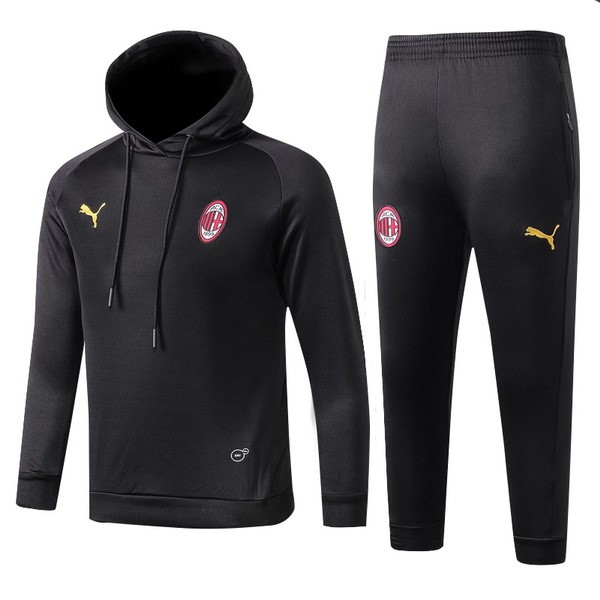 Chandal Niños AC Milan 2018/19 Negro